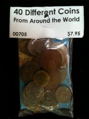 40 Different World Coins