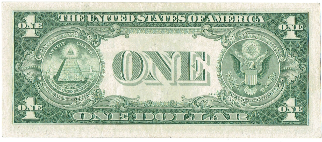 1935 G one dollar silver certificate