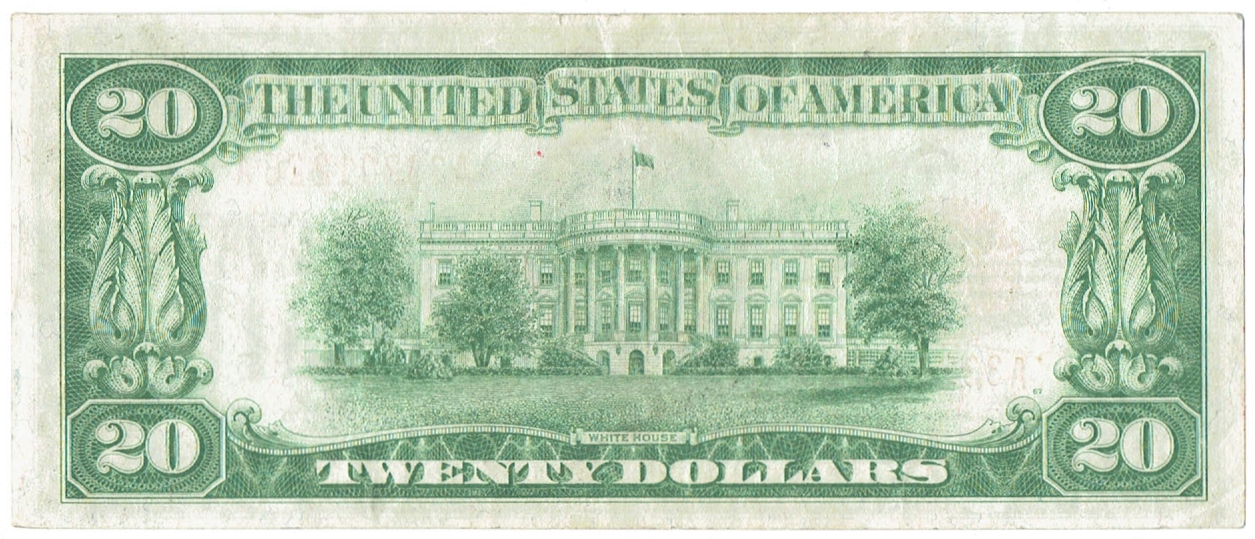 1928 Twenty Dollar United States Gold Certificate